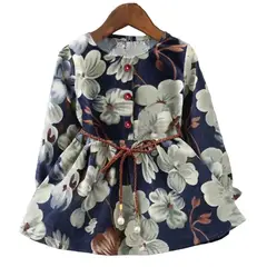 GENERICO - Vestido Flores Azucenas con correa