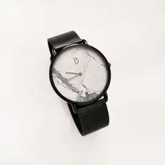 IRISABA - RELOJ MARMOL ELEGANCE NEGRO_.