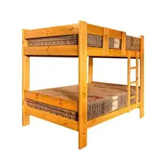 MUEBLES MACRUMO - Camarote 2 Plz madera pino de 1.5 x 6 + Acabado Barniz