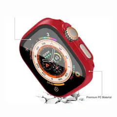 GENERICO - Bumper o Cover Para Apple Watch 49mm - Rojo