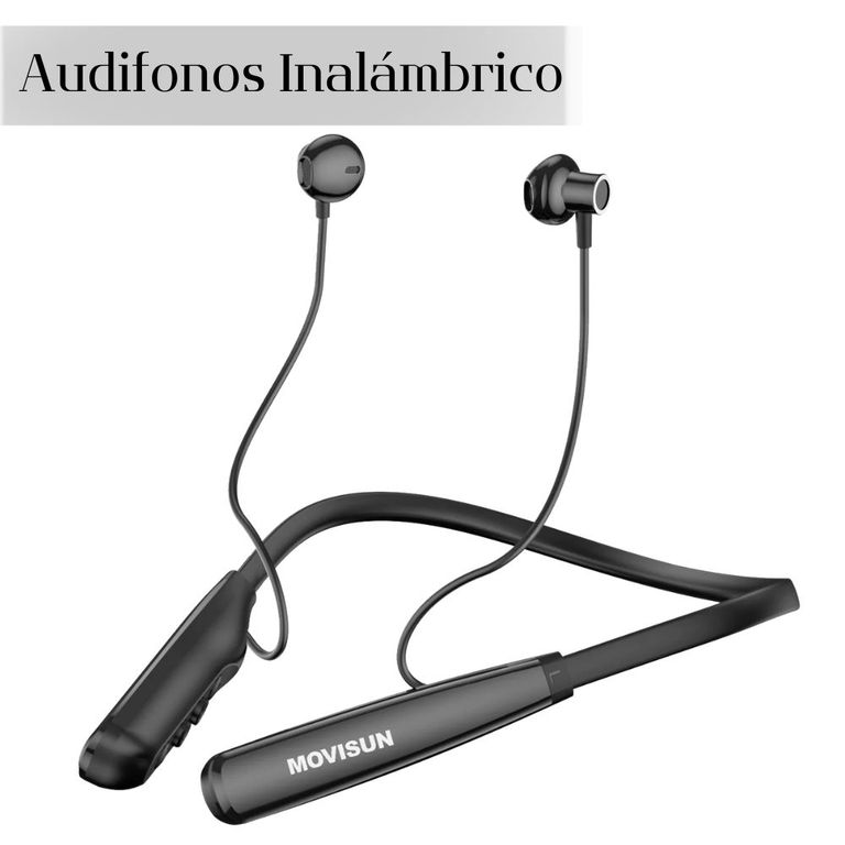 Audífono Bluetooth MOVISUN FLEX SUPER 2 - Negro