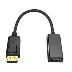 GENERICO - Adaptador Conversor display port a hdmi 4k convertidor displayport
