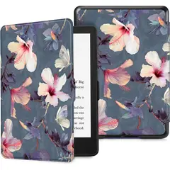 FINTIE - Funda Kindle Paperwhite 11th gen de 6.8 pulg - Blooming Hibiscus