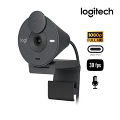 LOGITECH - CAMARA WEB BRIO 300 1080P FHD USB-C BLACK