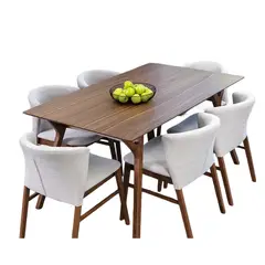 CENTRAL DECCO - COMEDOR 6 SILLAS LAUSANA BEIGE
