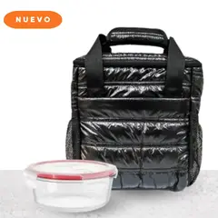 PYREX - Lonchera Juvenil Tottem Black + Refractario