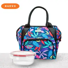 PYREX - Lonchera Térmica Palmeras + Taper 650ml
