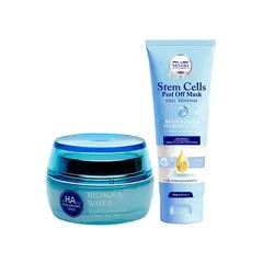 BIOAQUA - Crema Hidratante + Mascarilla Hidroplastica con Acido Hialuronico