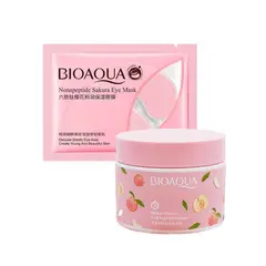 BIOAQUA - Gel Exfoliante de Durazno + Mascarilla para Ojos