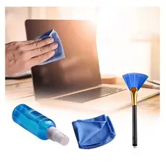 GENERICO - Kit de Limpieza 100ml para Pantallas Laptop Tablet Tv