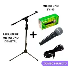 SHURE - Microfono SV100 + Parante de microfono BARRT