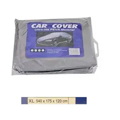GENERICO - COBERTOR FUNDA PARA AUTO IMPERMEABLE GRIS XL