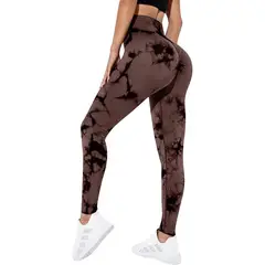 SPORT FITNESS - Legguien Deportivo Push up tie dye