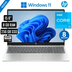 Laptop Intel Core i3 8GB RAM 256GB SSD 12a Gen 15-FD0002LA