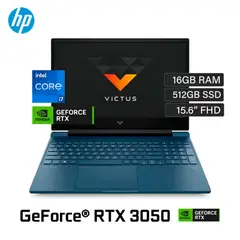 HP - Laptop Gamer Victus 15-FA0007LA 15.6” FHD 144Hz Intel I7-12650H 16GB 512GB SSD RTX-3050 Windows 11