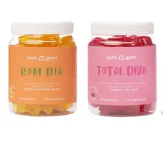 YUMI GUMI - Pack Bom Día + Total Diva Gomitas 90 Und