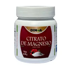 DINOA - Citrato de Magnesio Polvo 80gr - Relajación - Equilibrio corporal