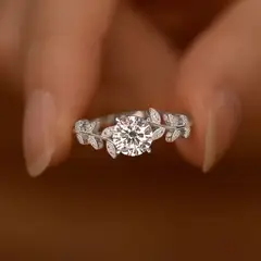 LA TIENDA 88 JOYAS Y ACCESORIOS - La Tienda 88 - Anillo De Compromiso Mujer Bañado Oro 18k - Blanco
