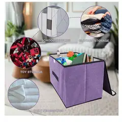 GENERICO - Organizador Caja de Almacenamiento Color Lila