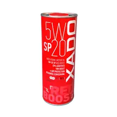 XADO - Aceite sintético de motor 5W-20 SP RED BOOST 1 litro