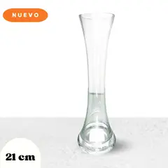 ICHIMATSU - Jarrón Solitario De Vidrio Decorativo De 21cm