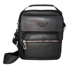 GENERICO - Morral Hombre en Cuero PU Bandolera