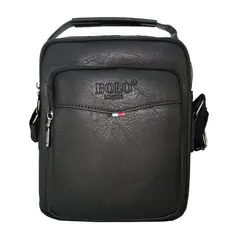 GENERICO - Morral Hombre en Cuero PU Bandolera