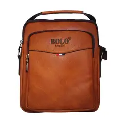 GENERICO - Morral Hombre en Cuero PU Bandolera