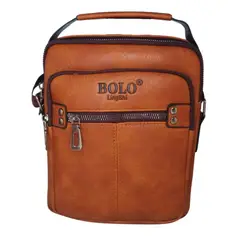 GENERICO - Morral Hombre en Cuero PU Bandolera