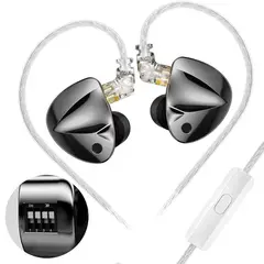 KZ - Audífonos In-Ear D-Fi graves dinámicos-Efectos de sonido ajustables