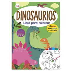 GENERICO - Dinosaurios Libro para Colorear con agua