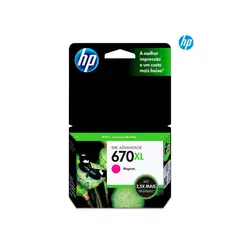 HP - Cartucho 670XL Magenta CZ119AL original
