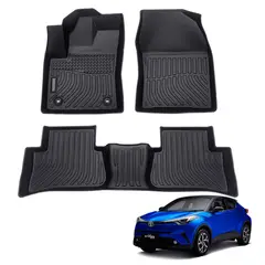 GENERICO - PROTECTOR CUBRE PISO 5D TPE TOYOTA C-HR 2018-2023