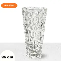 ICHIMATSU - Florero de vidrio Labrado Nápoles 25 Cm