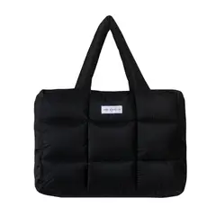 ESME & ODRILIA - Tote Bag Puffer Negro