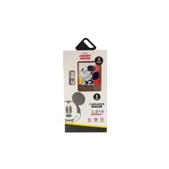 ROMAX - Cargador de Pared Tipo Micro USB 3.8A 3 USB Mickey Mouse