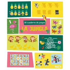 GENERICO - JUNGLA MI CUADERNO DE JUEGOS