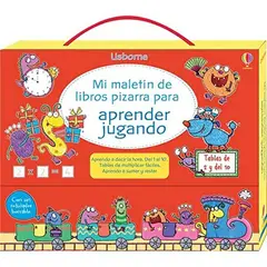 GENERICO - MALETIN DE LIBROS PIZARRA PARA APRENDER JUGANDO