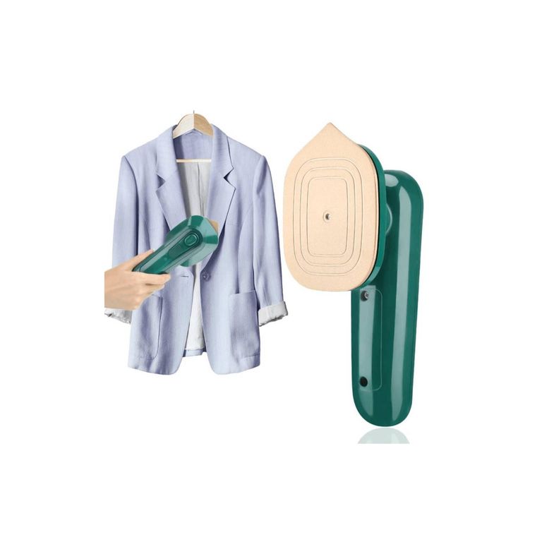 Mini Plancha a Vapor Vertical Verde