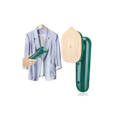 GENERICO - Mini Plancha a Vapor Vertical Verde