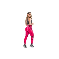 FITNESS - Leggings cintura alta para levantamiento de glúteos Scrunch tie dye