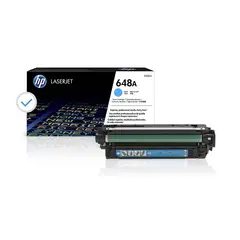 HP - TONER 648A CÓDIGO CE261A CYAN 11000 Pág