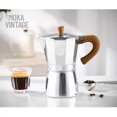 GENERICO - Cafetera italiana vintage 300 ml