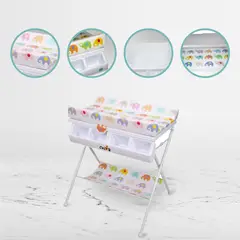 CUZKA - Bañera 2 Pisos Plegable »ELEFANTES»