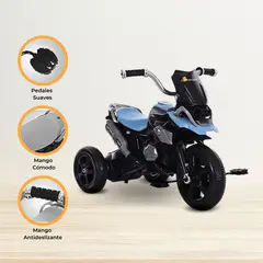 CUZKA - Moto a Pedal para Niños «DERBI» Blue