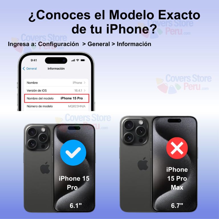 Mica para iPhone 15 Pro Black Edition 20K Antishock Resistente