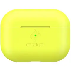 SCOSCHE - Funda de silicona para airpods catalyst - Amarillo