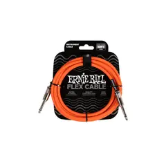ERNIE BALL - Cable Flex Anaranjado 3, 05 m P06416
