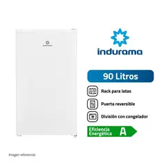 INDURAMA - Frigobar Defrost 90 Litros RI-101BL