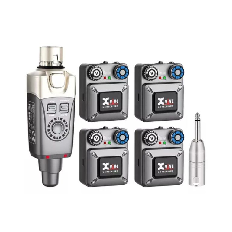 U4R4 Sistema inalámbrico 4 receptores de monitoreo